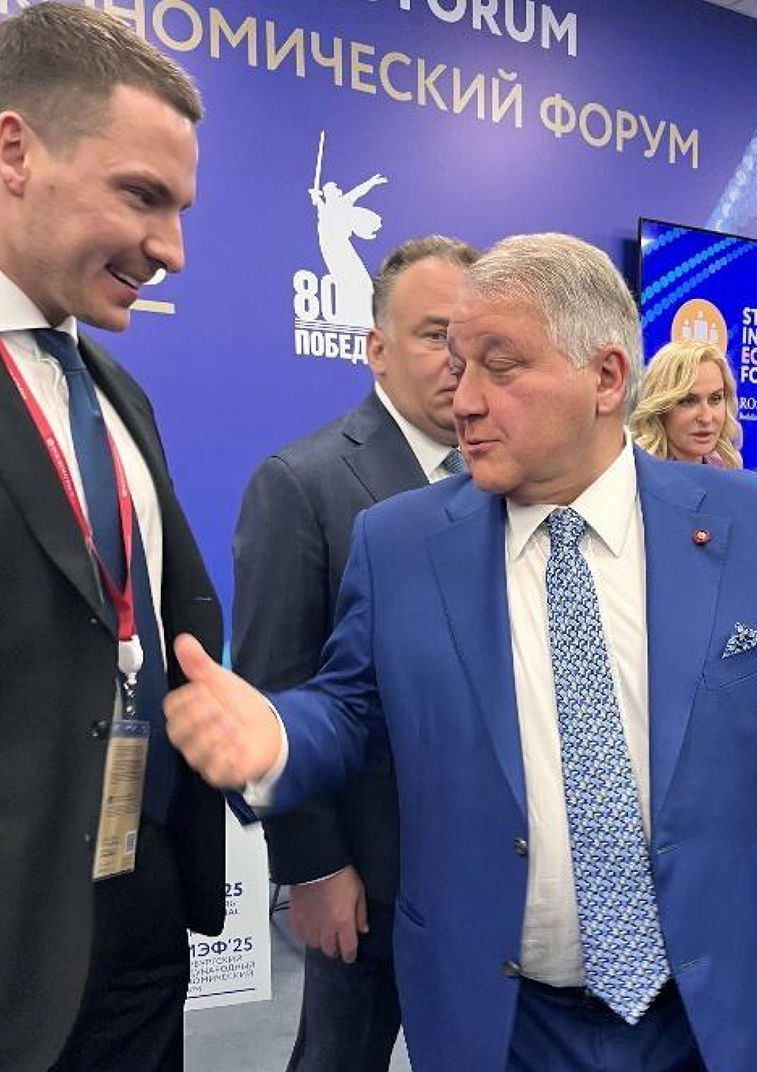 Роман Чичканов: C президентом Курчатовского института Михаилом Валентиновичем Ковальчуком